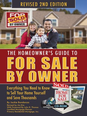 cover image of The Homeowner's Guide to For Sale By Owner